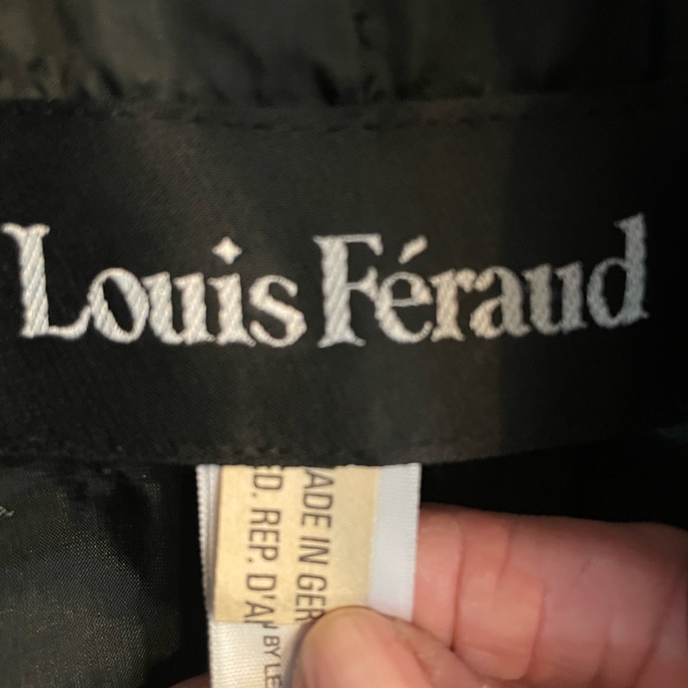 Black leather trench coat - Picture 4 of 6